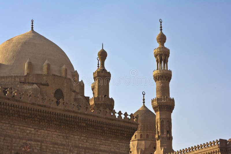 Minarets och dooms av moskéer fotografering för bildbyråer Minarets och dooms av moskéer fotografering för bildbyråer