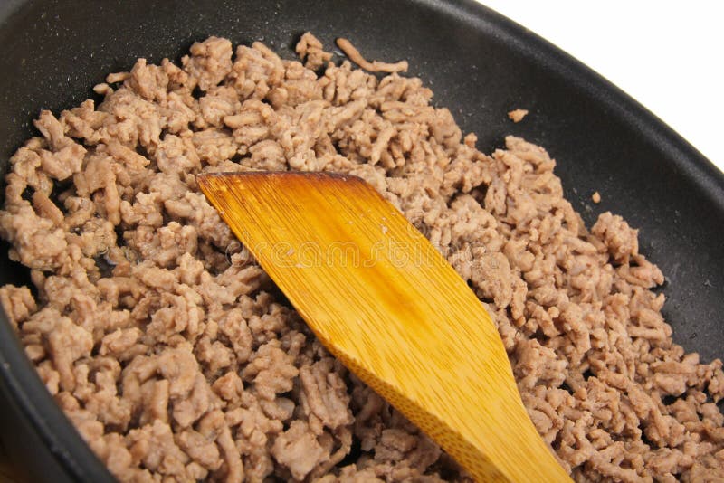 Minced meat stock image. Image of nutrition, dish, prepared 21713799