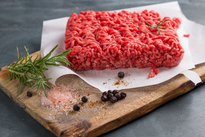 Minced Meat Butcher Pape Stock Photos Free & RoyaltyFree Stock
