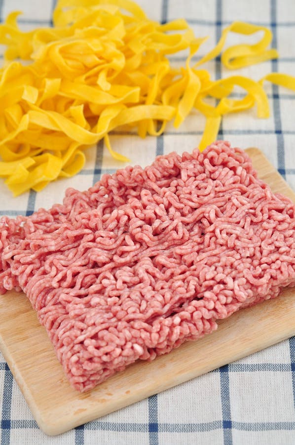 Minced Meat stock photo. Image of cook, block, chopping 31624014
