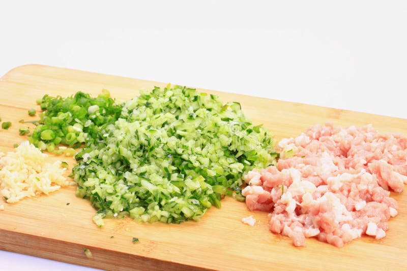 Minced Meat Minced Vegetables Stock Image Image of culinary, food