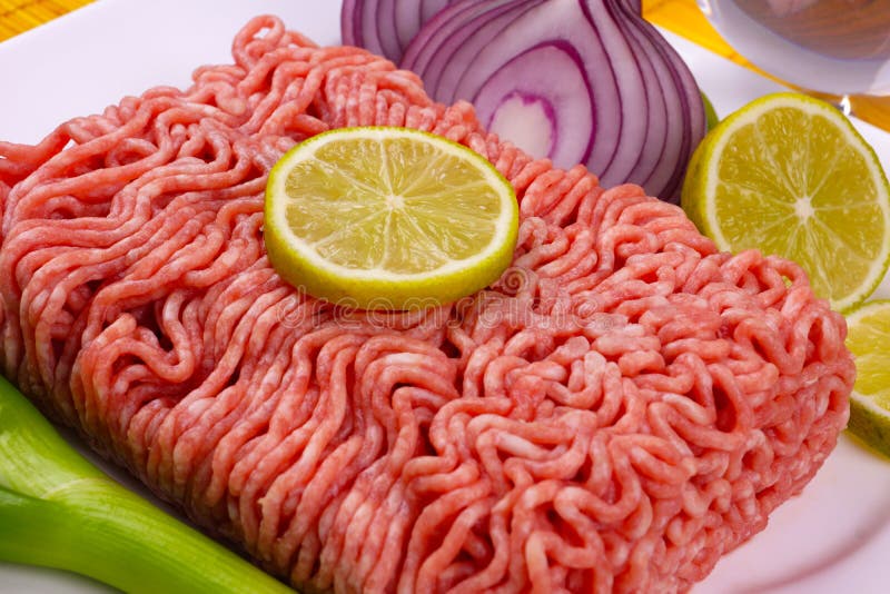 Minced Meat stock image. Image of flavor, recipe, diet 44031583