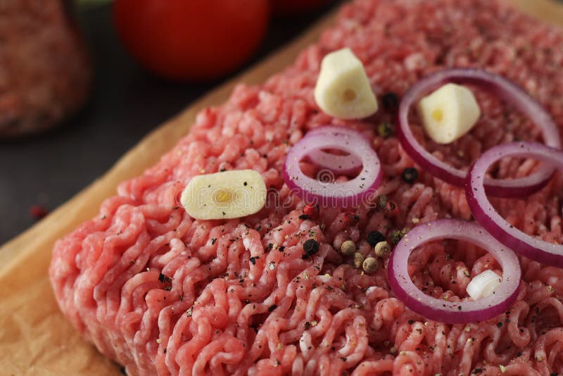 Minced Pork In The Process Of Cooking Stock Image Image Of Mincemeat Minced Pork In The Process Of Cooking Stock Image Image Of Mincemeat