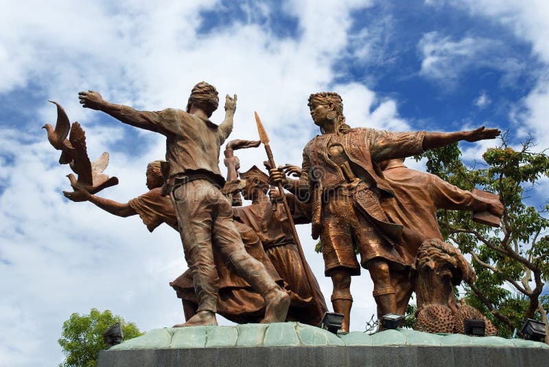 Mindanao peace monument stock photo. Image of lumad, adventure 6609514