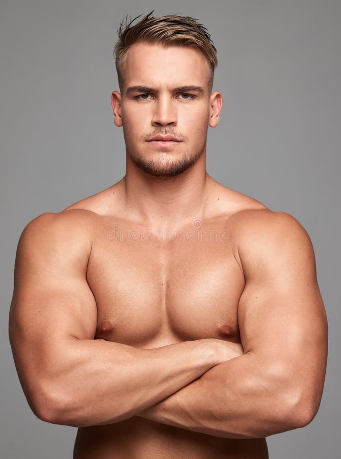 Mindset makes the man. Studio shot of a handsome young man posing against a grey background.