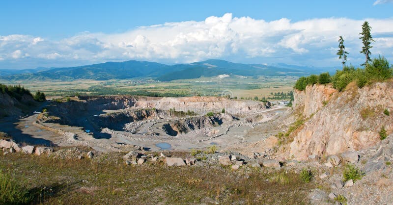 Mine royalty free stock photo