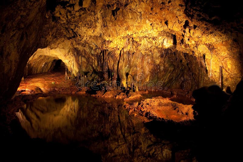 Mine de cuivre de Sygun photos stock Mine de cuivre de Sygun photos stock