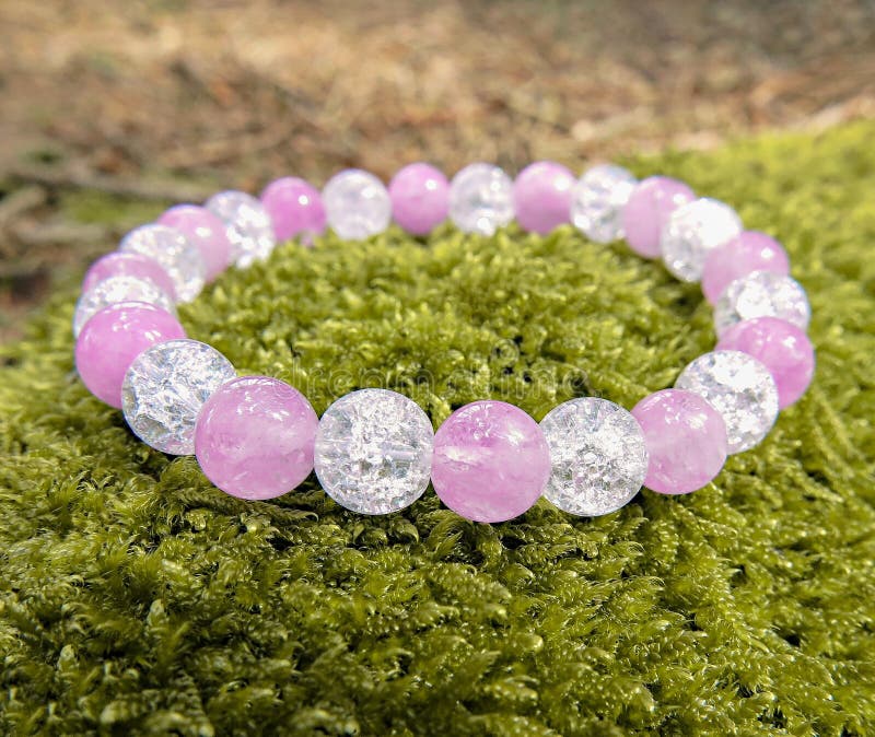 Beaded Bracelet Natural Mineral Bracelets Women Handmade Stretch 4/8 mm  Stone Beads Charm Bracelet Exquisite Craftsmanship, Beautiful and Practical  (Length : 23cm, Metal Color : Brass Plated) - Walmart.ca