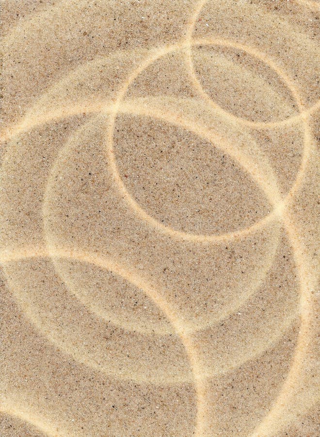 Mineral Deposit Of The Sand. Stock Image Image of climate, deposit