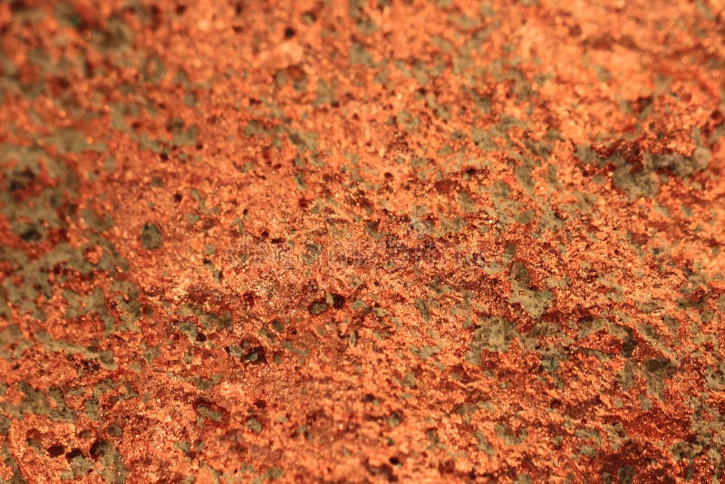 mineral natural de cobre