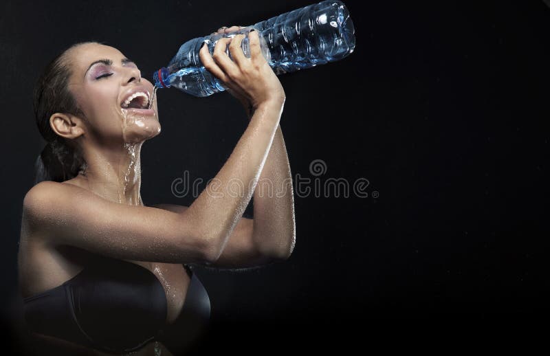 Mineral water royalty free stock photos