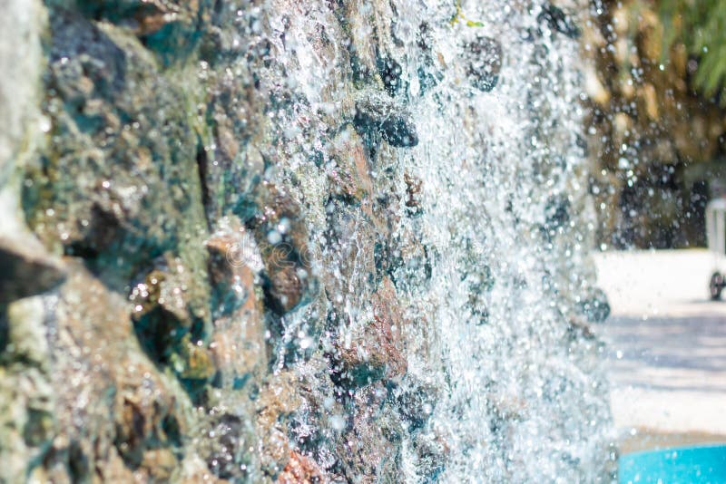 Mineral Water Flowing from the Rocks Stock Image Image of environment