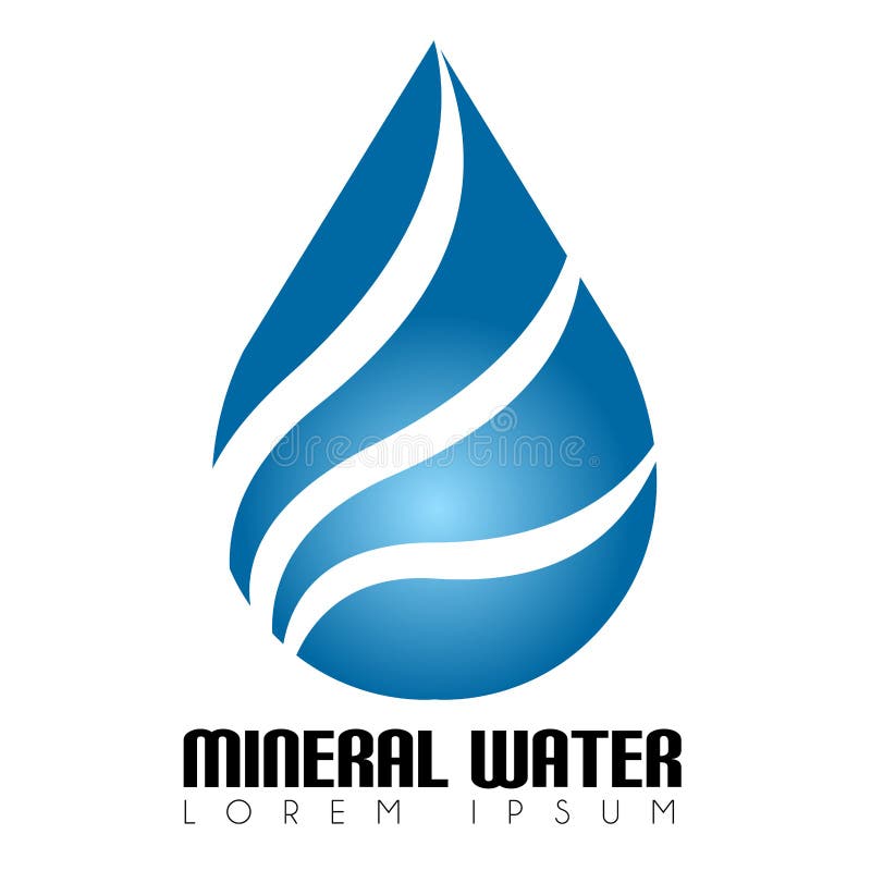 Mineral water illustration stock illustration. Illustration of drink