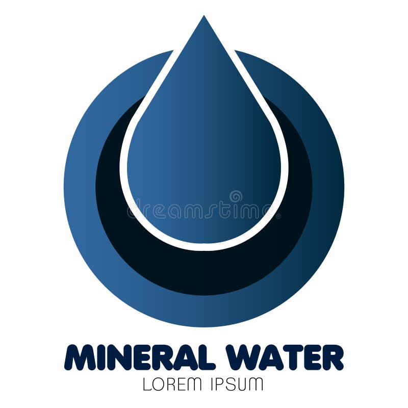 MIneral water logo stock vector. Illustration of natural 98883951