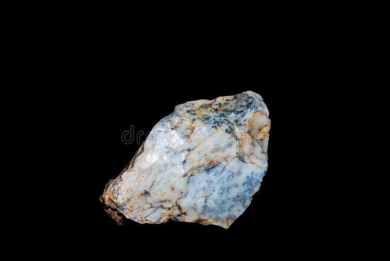 Mineraldendriteopal arkivbild Mineraldendriteopal arkivbild