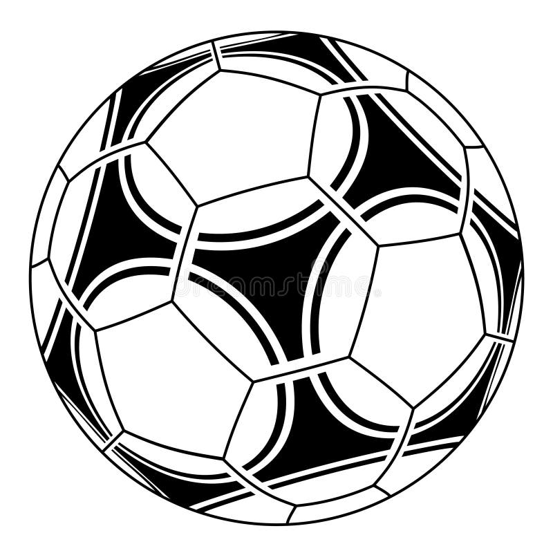 Minge fotbal stock illustration