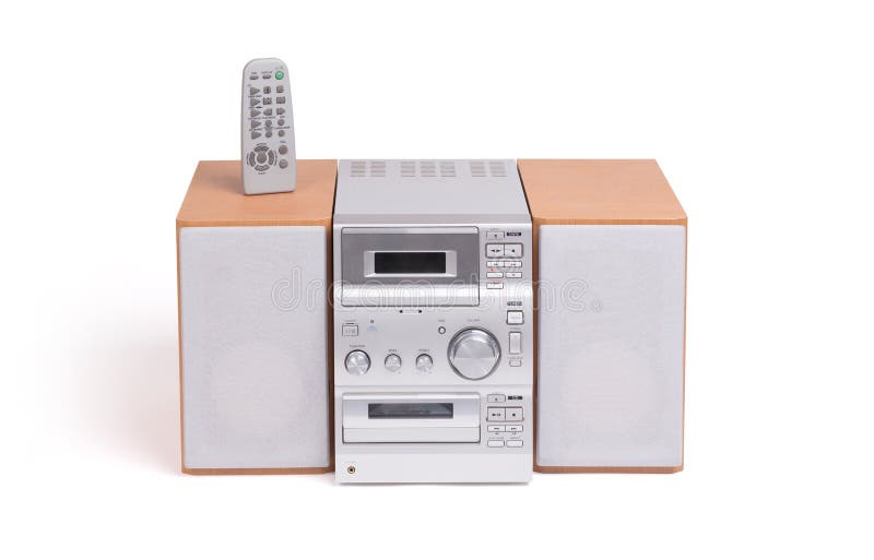 Mini audio component stock photo. Image of micro, tuner 113850096