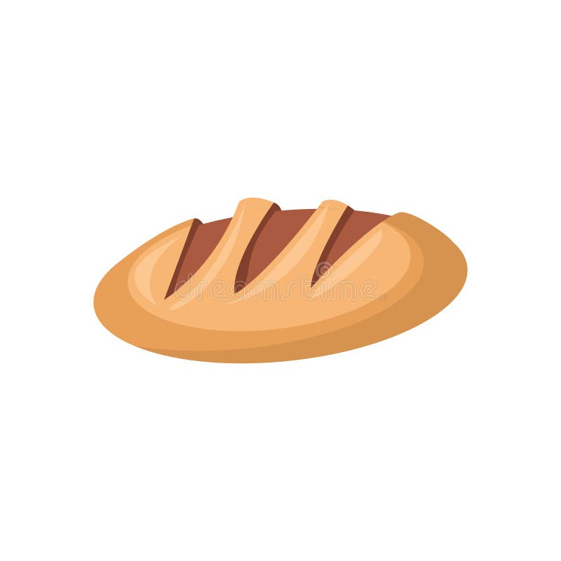 Mini Baguette Bread Illustration
