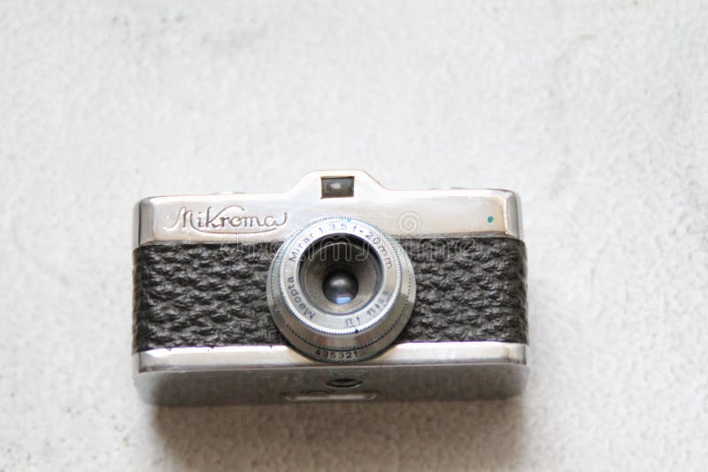 Mini camera editorial stock photo. Image of retro, vintage 191449803