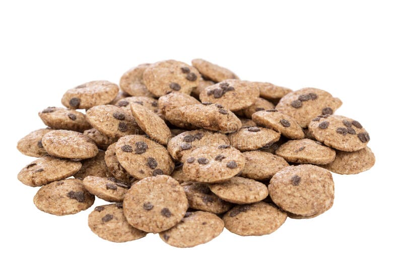 Mini Chocolate ébrèche des biscuits photo libre de droits Mini Chocolate ébrèche des biscuits photo libre de droits