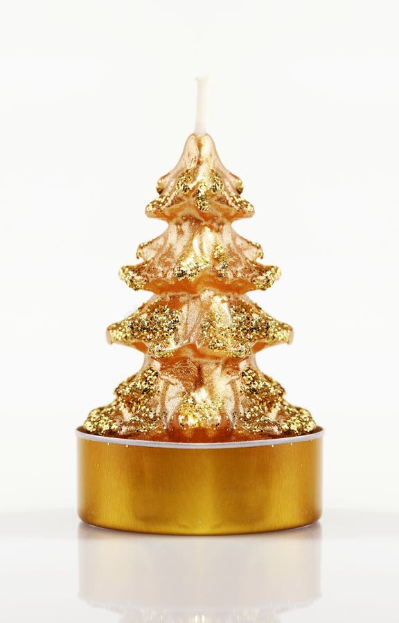 Mini christmas tree stock photo. Image of object, gold 16996458
