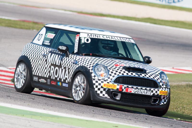 Mini Cooper S Sv31 Race Car Editorial Stock Photo - Image of speed ...