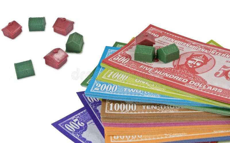 Mini dinheiro da casa imagem de stock Mini dinheiro da casa imagem de stock