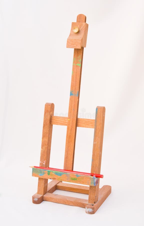 Mini easel. royalty free stock photos
