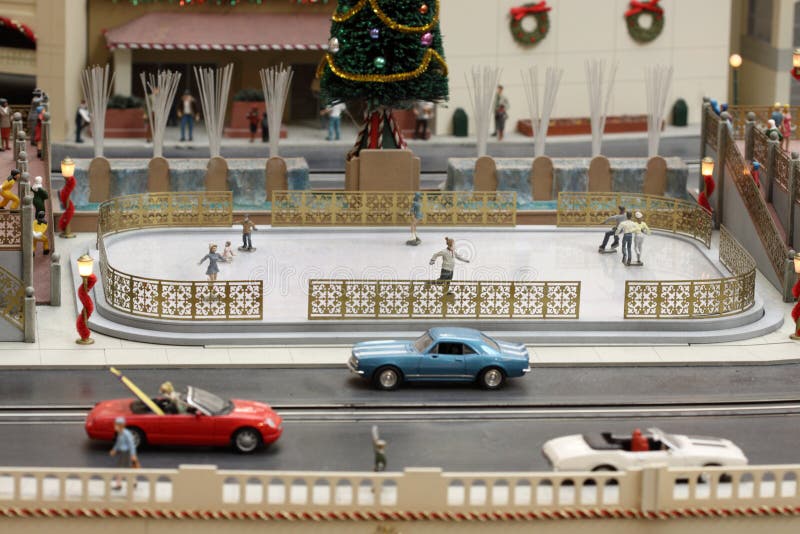 Mini ice skating rink stock photo. Image of season, mini 7270714