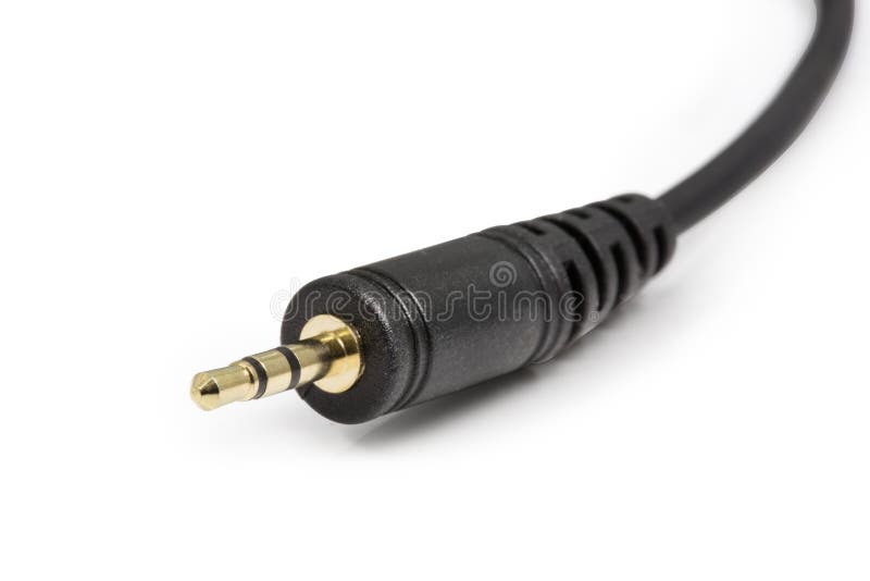 Mini Jack Plug royalty-vrije stock afbeelding Mini Jack Plug royalty-vrije stock afbeelding