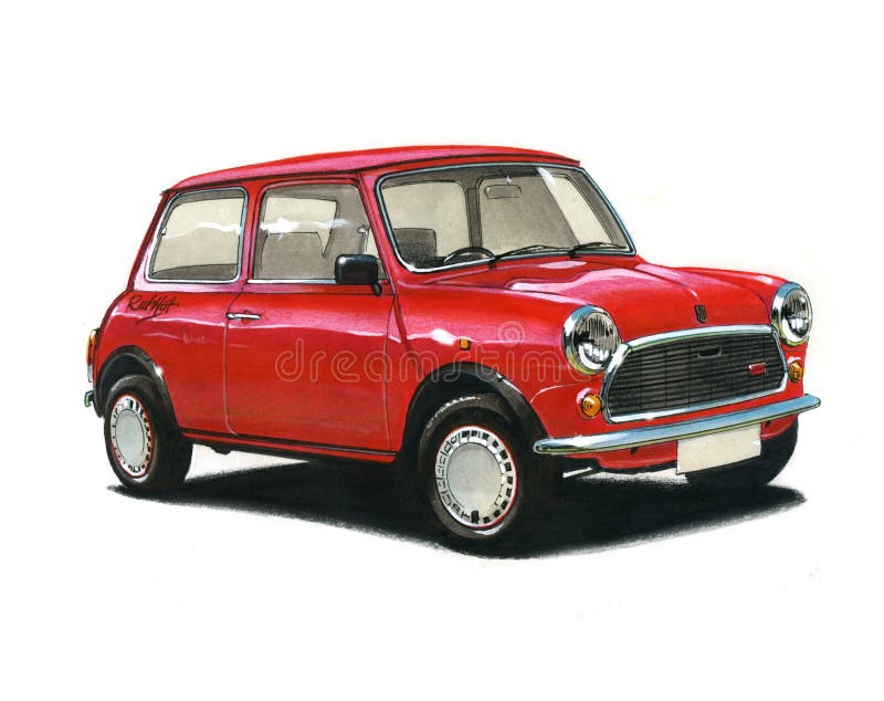 Mini Red Hot Special Edition royaltyfri illustrationer Mini Red Hot Special Edition royaltyfri illustrationer