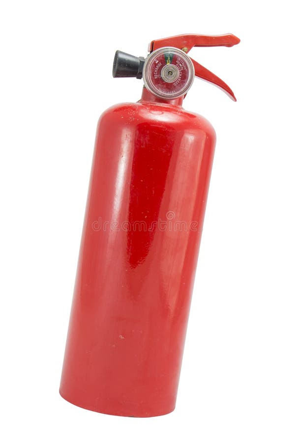 Portable fire extinguisher stock image. Image of detail 23536375