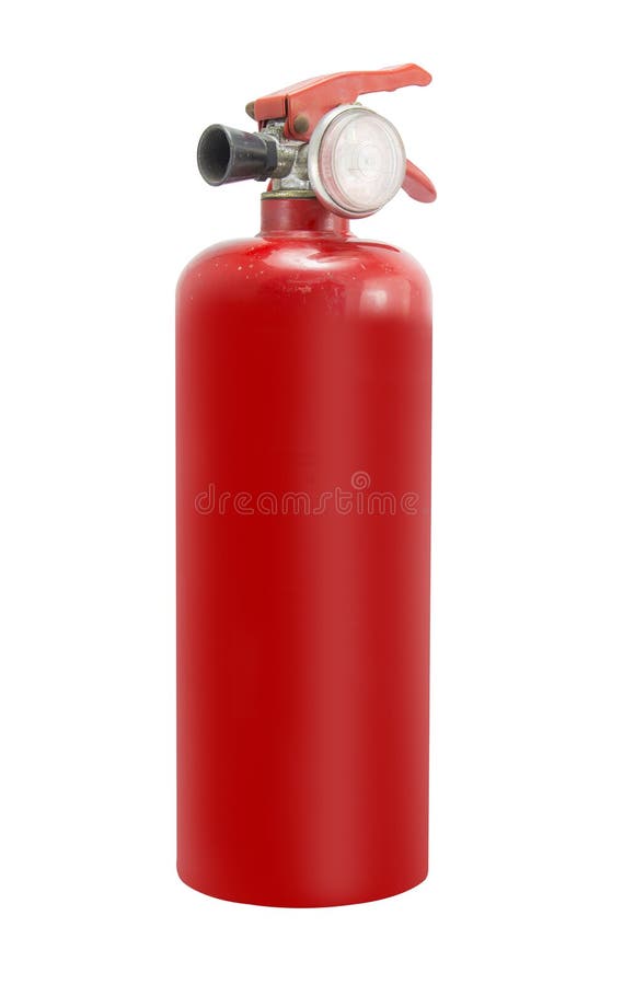 Portable fire extinguisher stock image. Image of detail 23536375