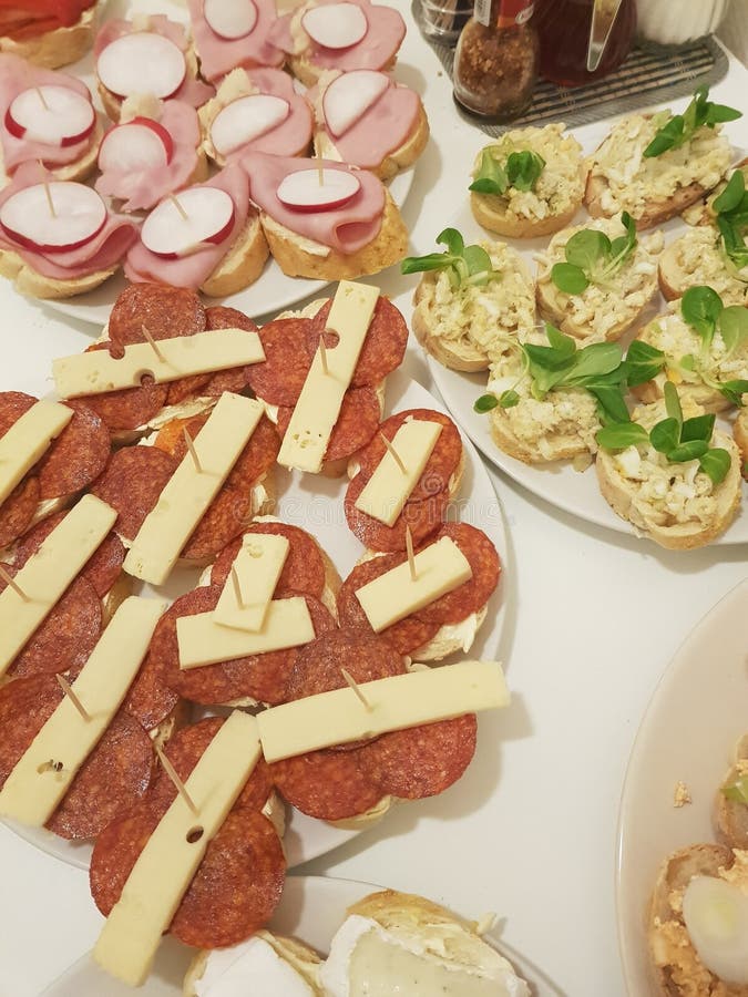 Mini sandwiches stock photo. Image of party, sandwiches - 143918718