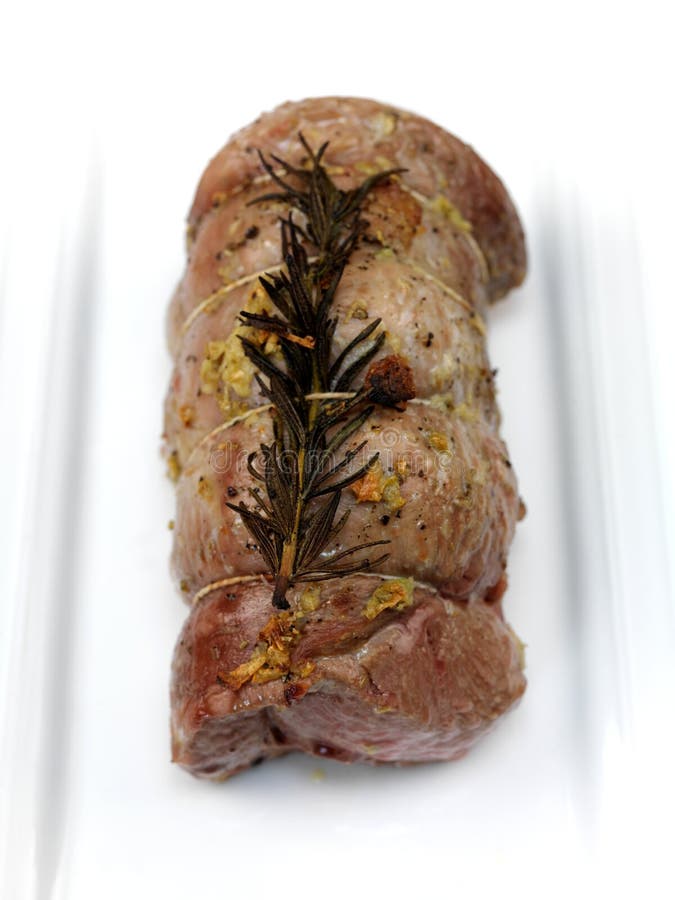 Mini Arrosto di Vitello immagini stock