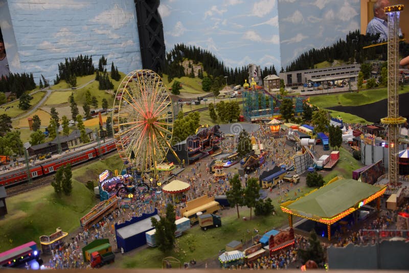 Miniatur Wunderland in Hamburg, Germany Editorial Photo - Image of