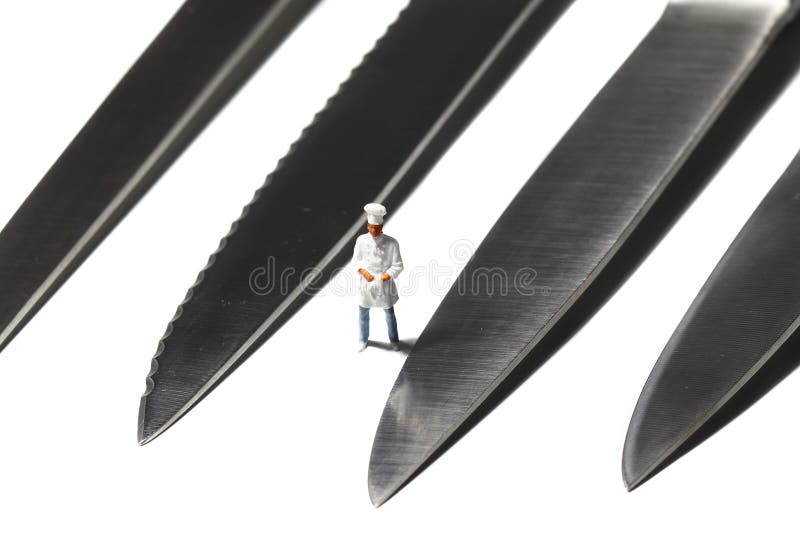 Chef Miniature in the Kitchen Stock Photo Image of miniature, cook