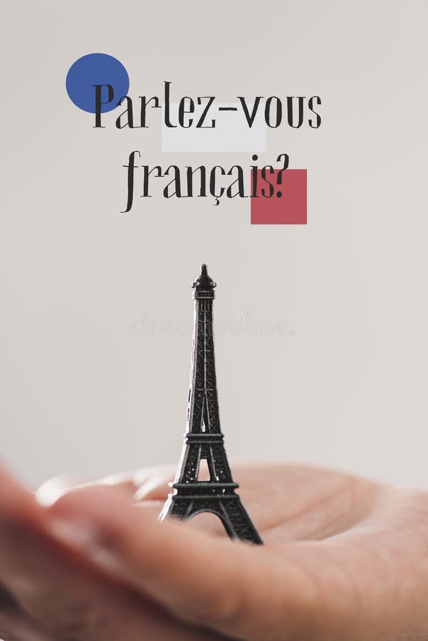 Question Parlez-vous Francais? Do You Speak French? Stock Photo - Image ...