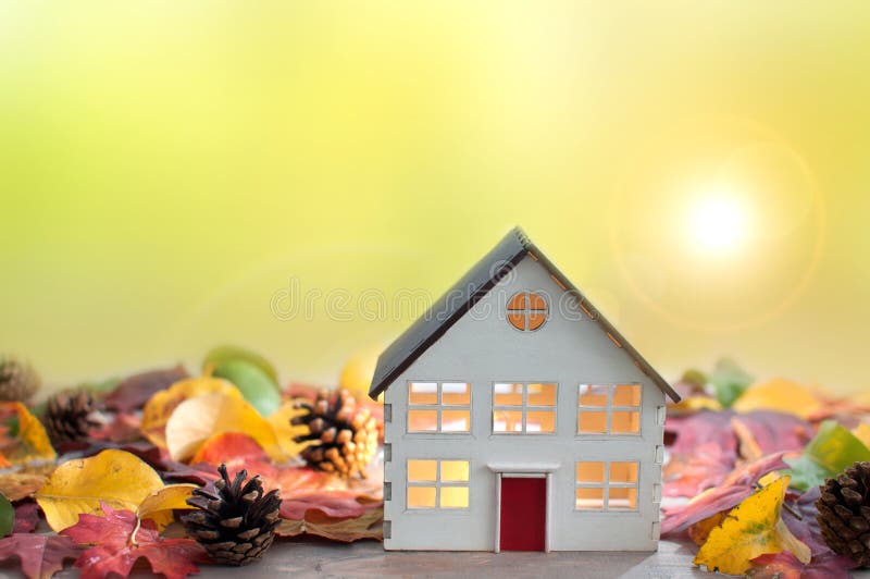 Miniature en automne image stock Miniature en automne image stock