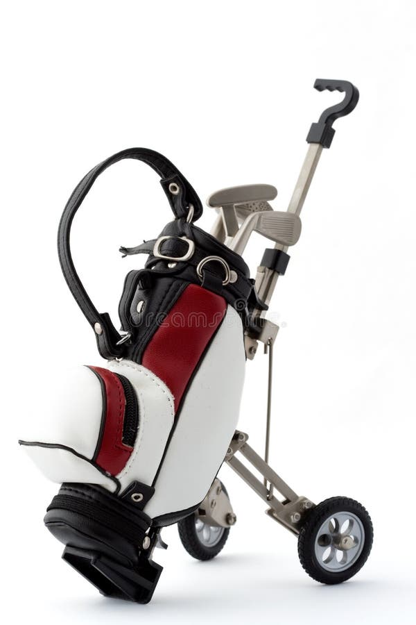 Miniature golf bag stock photo. Image of path, background 4872030