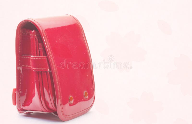 Miniature School Bag of Japanese Elementary Schoo Stock Image Image