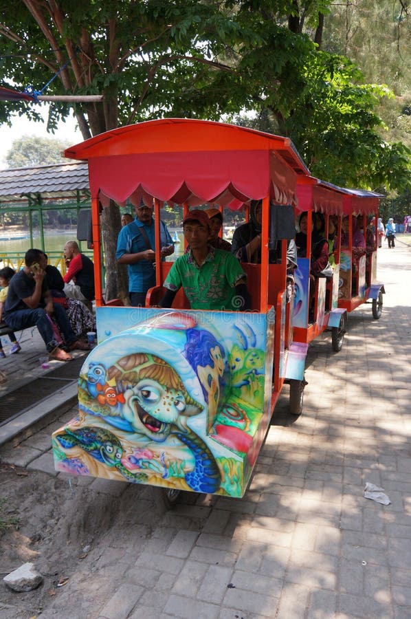 Miniatuurspoorweg royalty-vrije stock foto