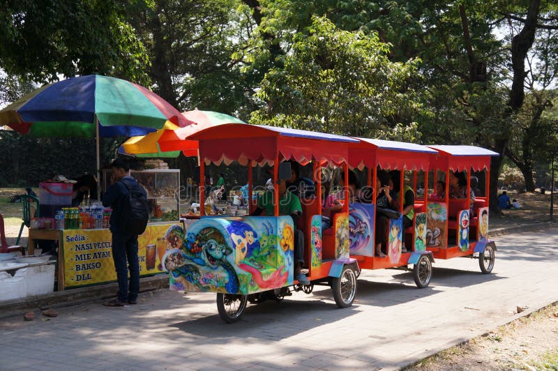 Miniatuurspoorweg stock afbeelding