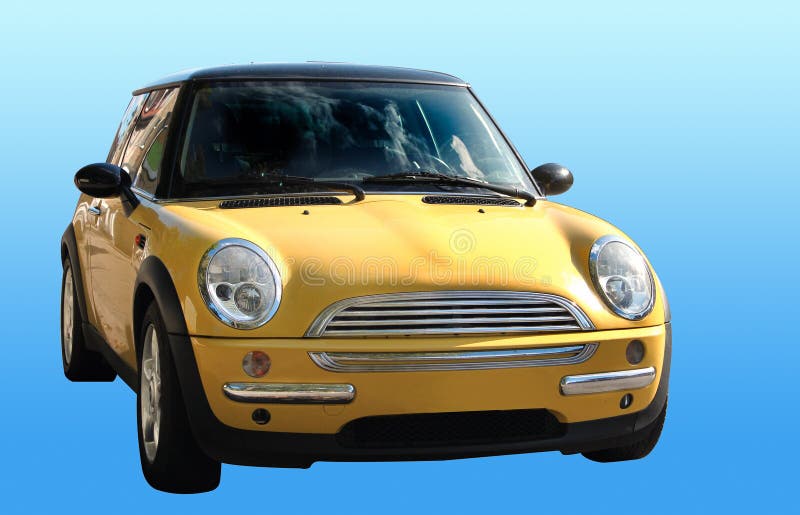 Miniauto getrennt stockfotos Miniauto getrennt stockfotos