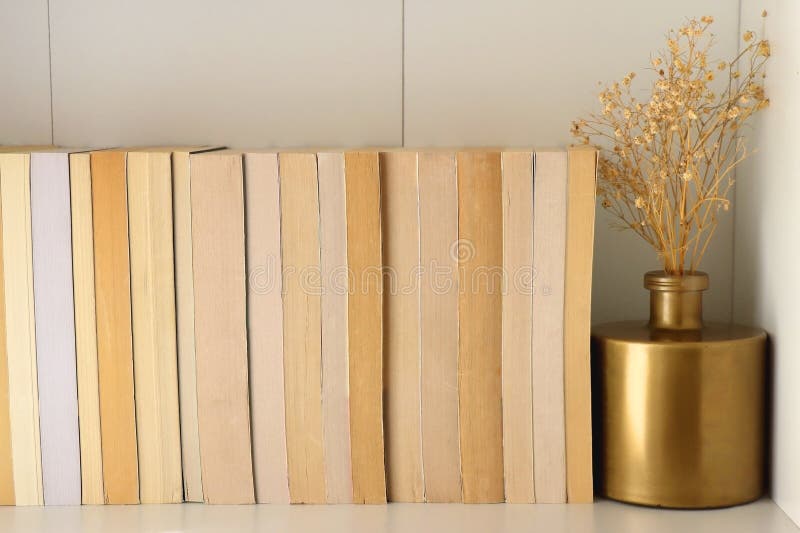 minimal-bookshelf-stock-image-image-of-glass-gypsophila-267522083