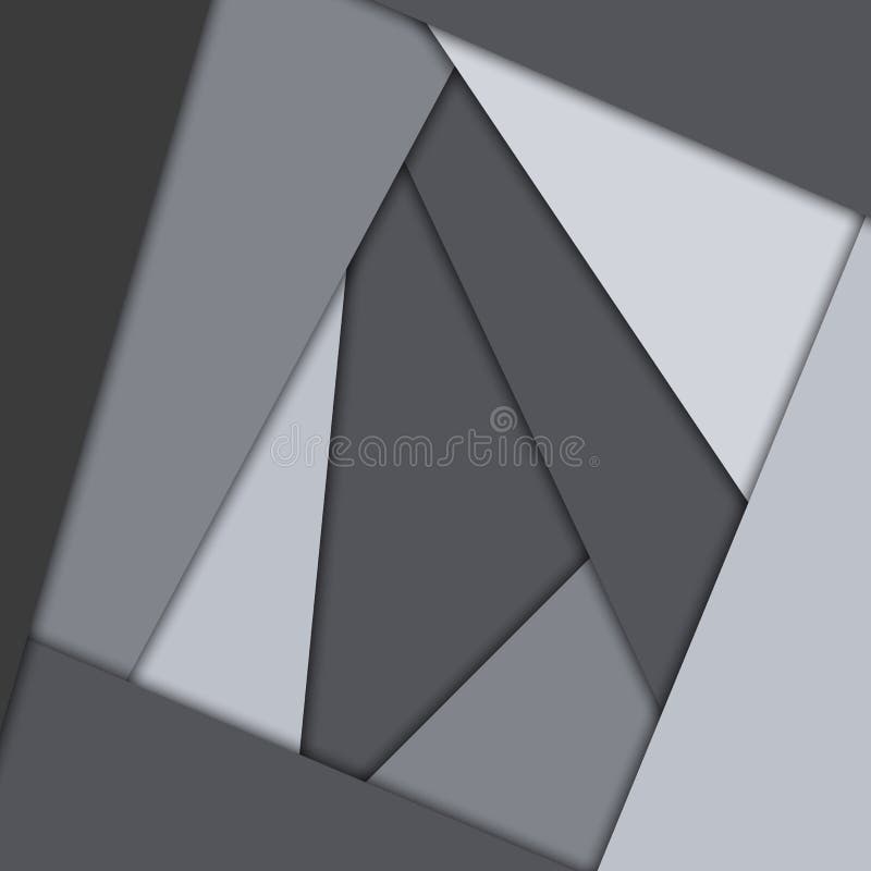Minimal geometrisk färgstark bakgrund Konceptet för kreativt material För webben, mobilen, app, modern mall stock illustrationer