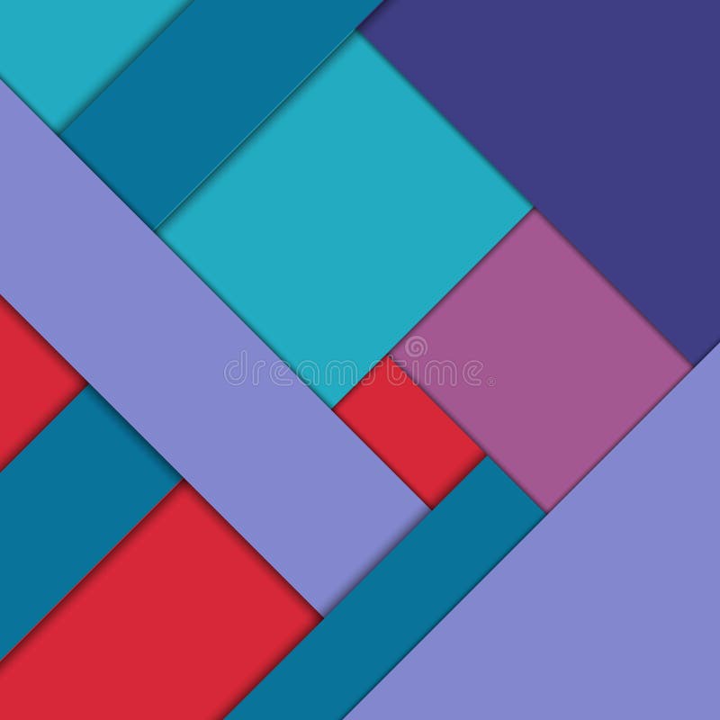 Minimal geometrisk färgstark bakgrund Konceptet för kreativt material För webben, mobilen, app, modern mall royaltyfri illustrationer