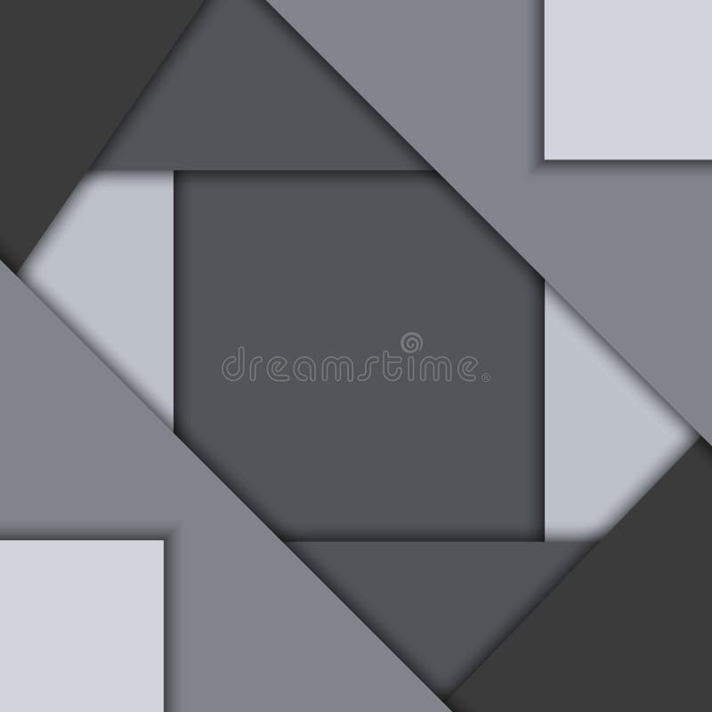 Minimal geometrisk färgstark bakgrund Konceptet för kreativt material För webben, mobilen, app, modern mall vektor illustrationer