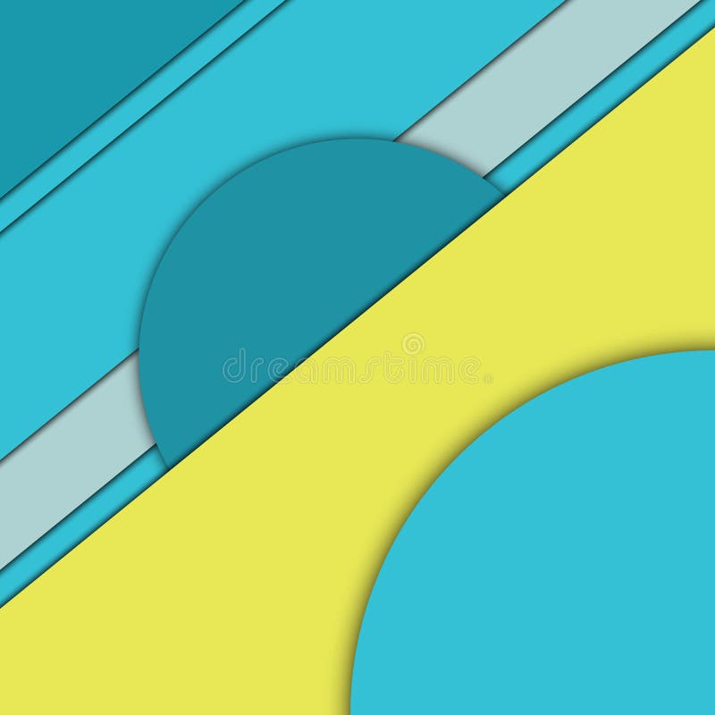 Minimal geometrisk färgstark bakgrund Konceptet för kreativt material För webben, mobilen, app, modern mall royaltyfri illustrationer