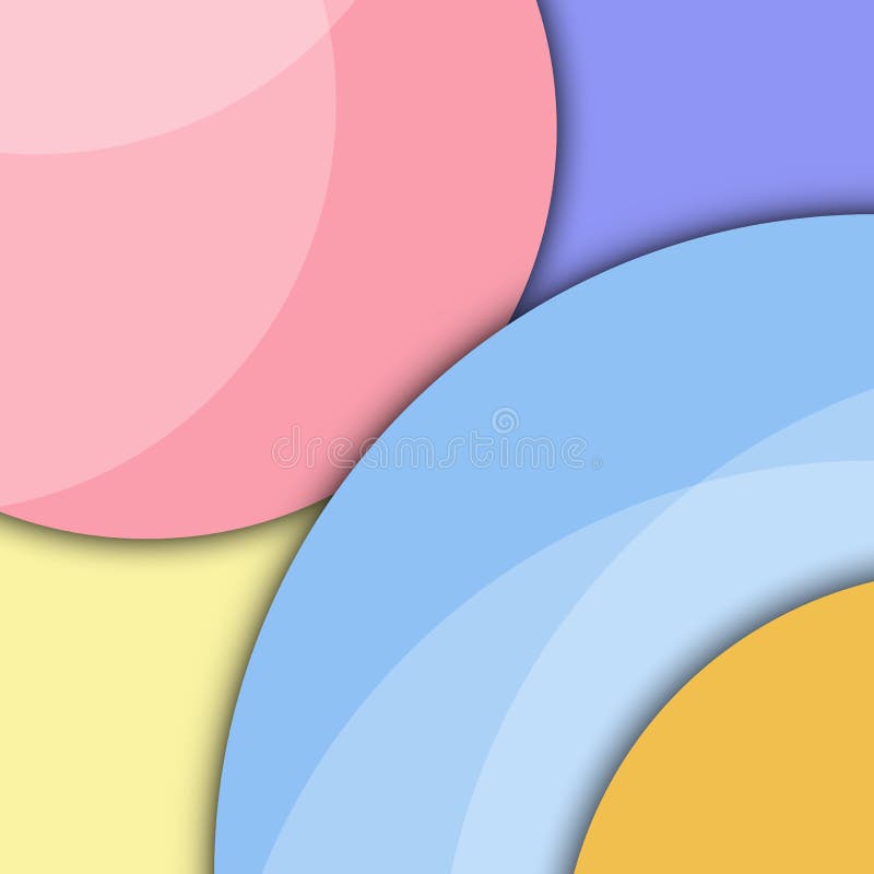 Minimal geometrisk färgstark bakgrund Konceptet för kreativt material För webben, mobilen, app, modern mall vektor illustrationer